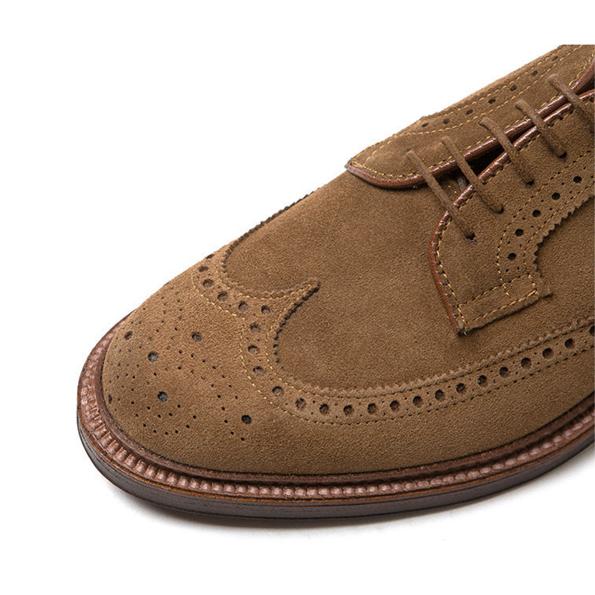 ALDEN - 9794 Long Wing Blucher Suede