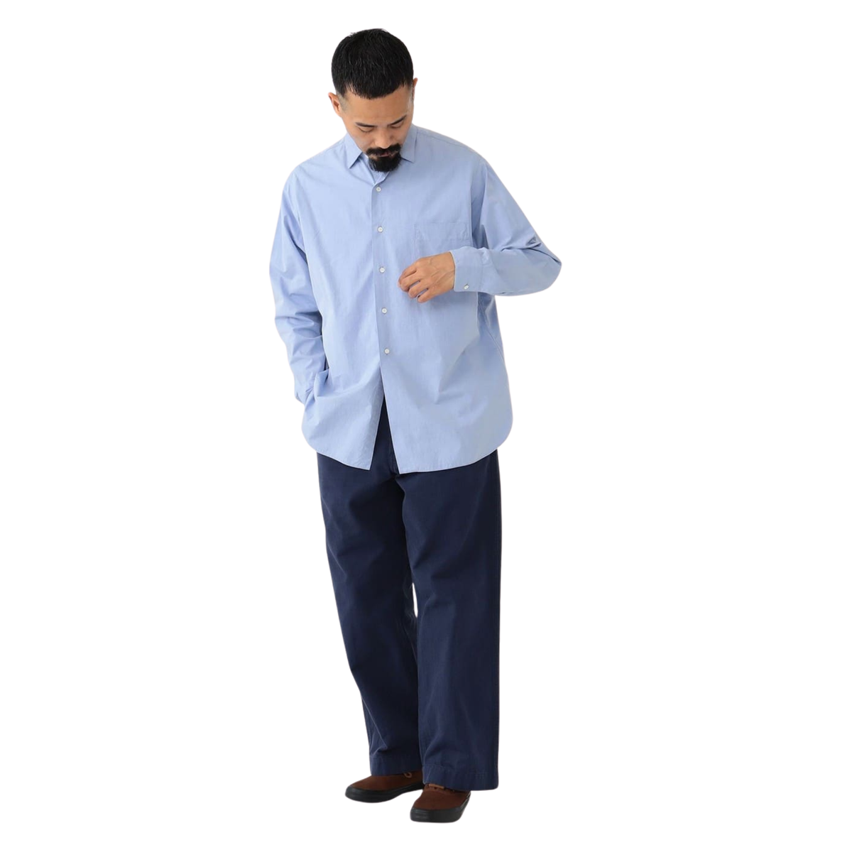 BEAMS+ - Mil Herringbone Trousers