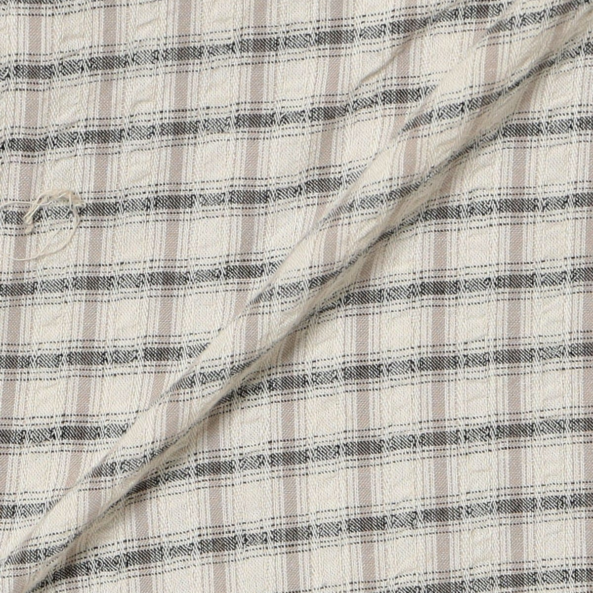 BEAMS+ - Open B.D. Sucker Plaid Shirt