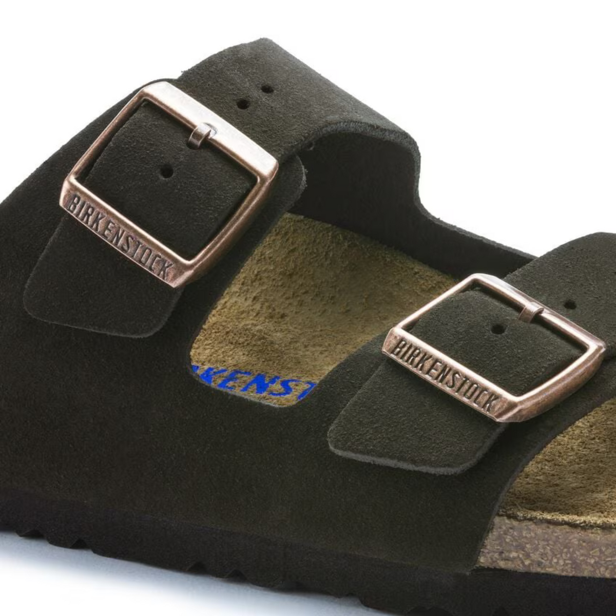 BIRKENSTOCK - Arizona SFB Suede Leather Mocca