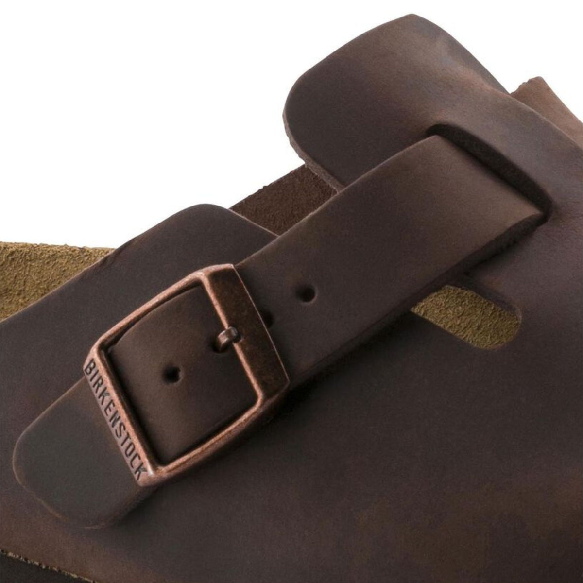 BIRKENSTOCK - Boston SFB Oiled Leather Habana Narrow Fit