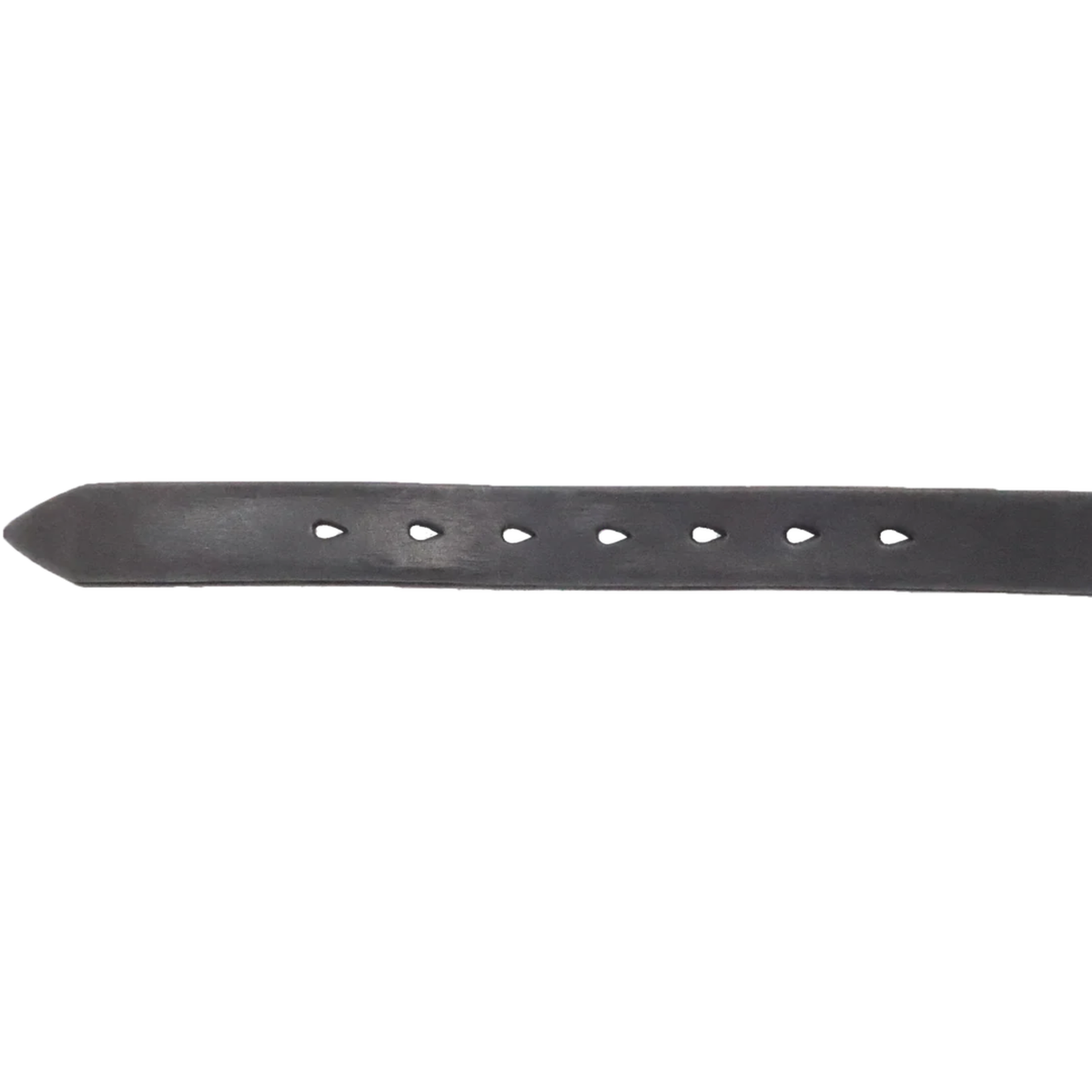 FULL COUNT - 6218 "Natural" Wild Cowhide Leather Narrow Belt