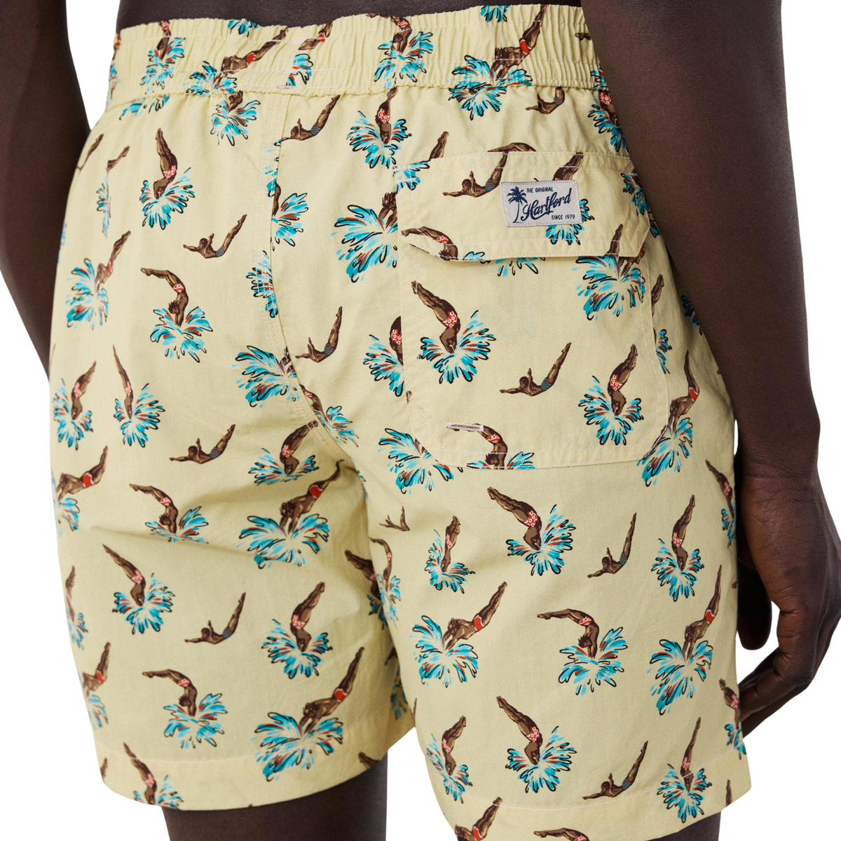 HARTFORD - Swim Short Vanilla
