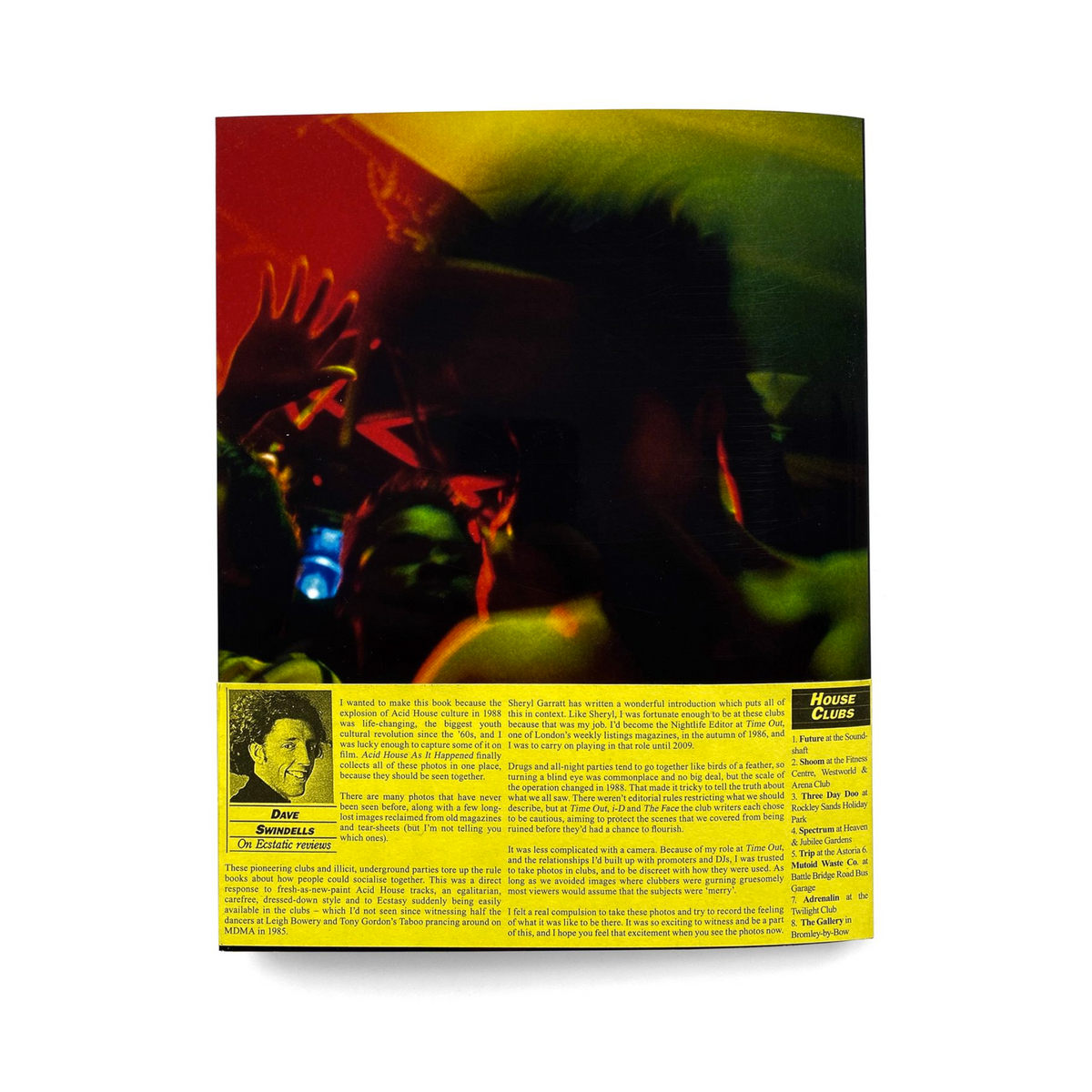IDEA - Dave Swindells Acid House As It Happened (Re)Edition Book