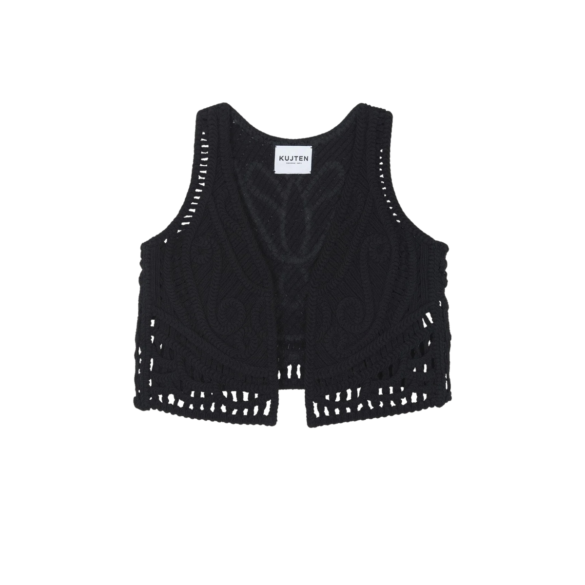 KUJTEN - W' Nieve Arabesque Knitted Vest