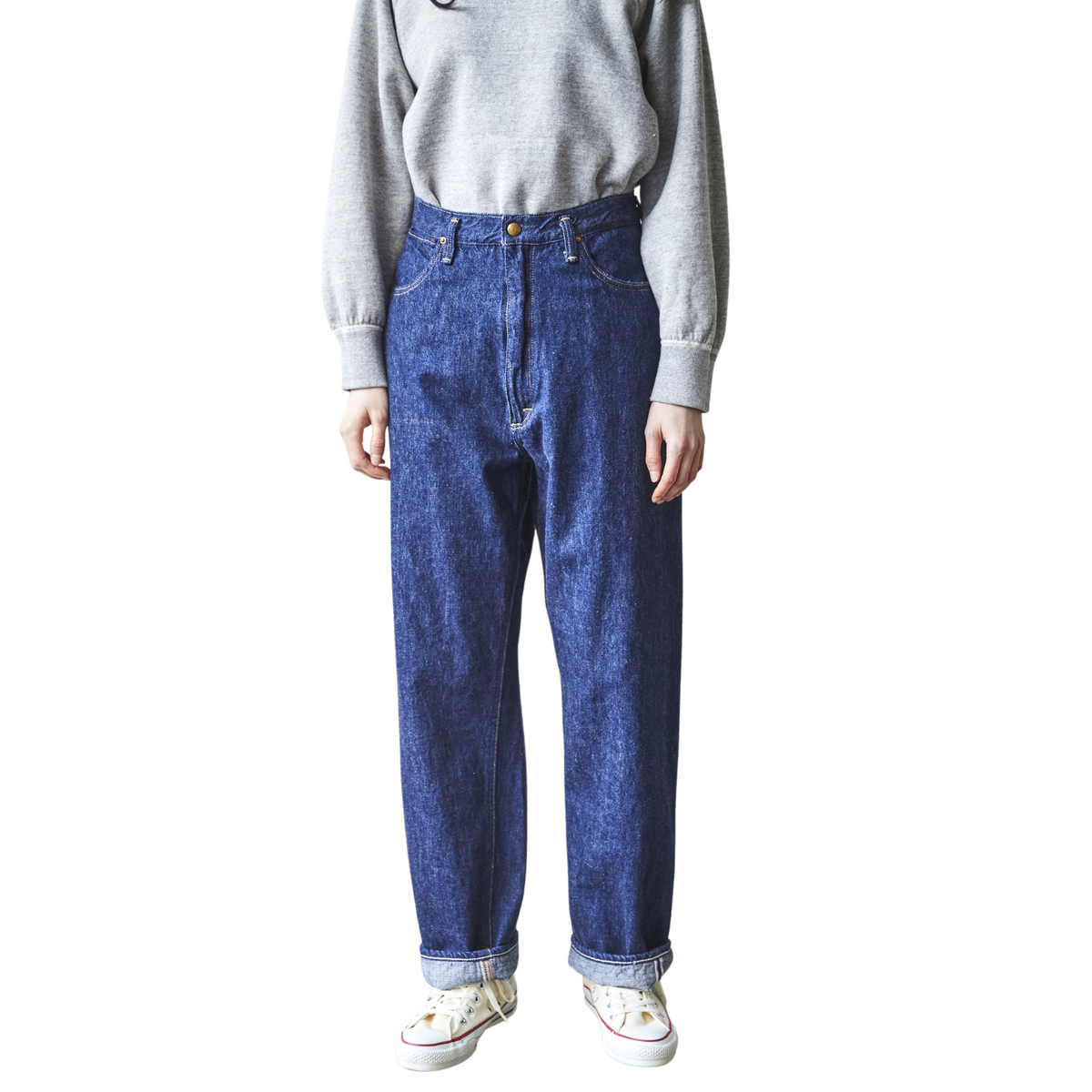 ORSLOW - W' High Waist Selvedge Jasmin Jeans
