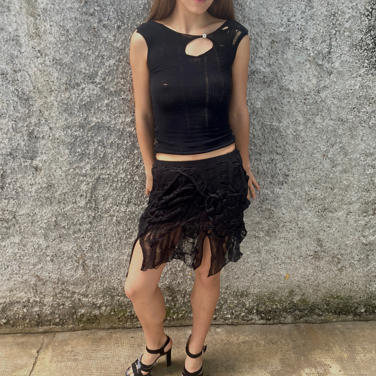 RTAMA - B&B Black Skirt