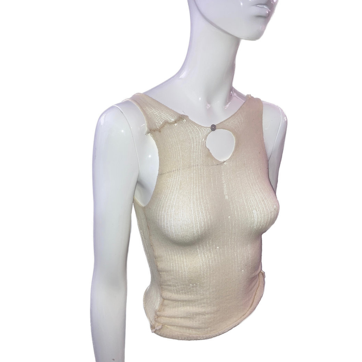 RTAMA - White Lycra Top