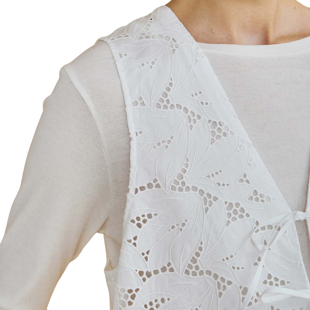 TICCA - W' Flower Lace Vest