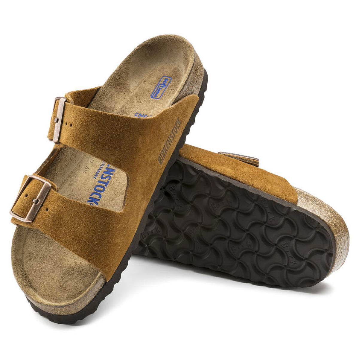 BIRKENSTOCK - Arizona SFB Suede Leather Mink