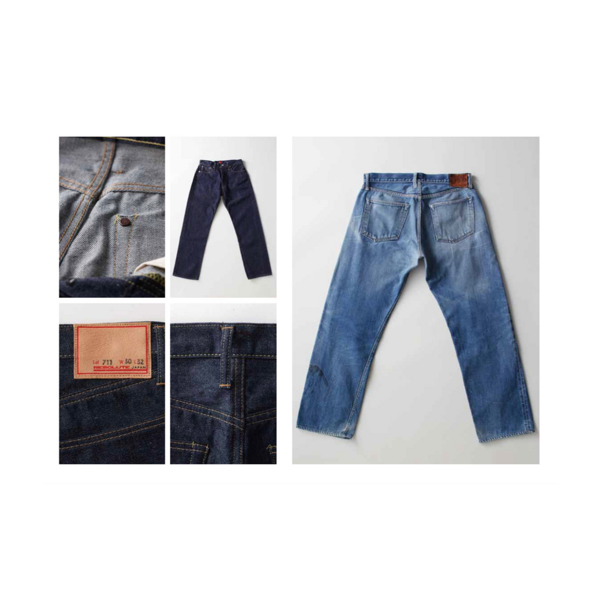 RESOLUTE - 711 Rinsed Denim