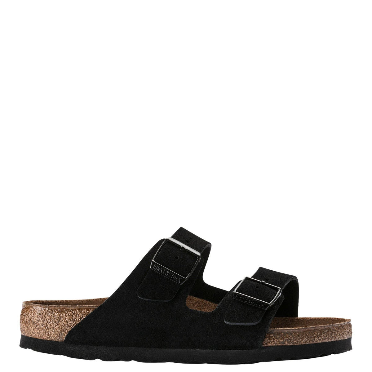 BIRKENSTOCK - Arizona Suede Leather Black