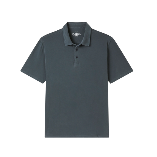 ALAN PAINE - Tutbury Faded Dye Polo Shirt