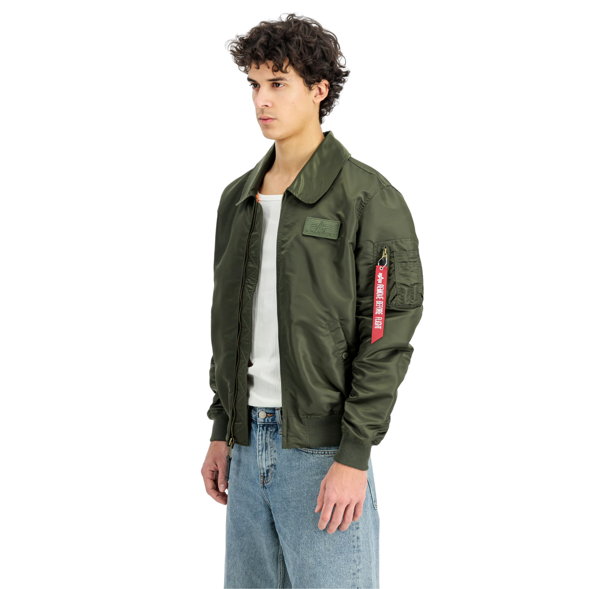 ALPHA INDUSTRIES - Flying Tiger CWU Light Bomber Jacket