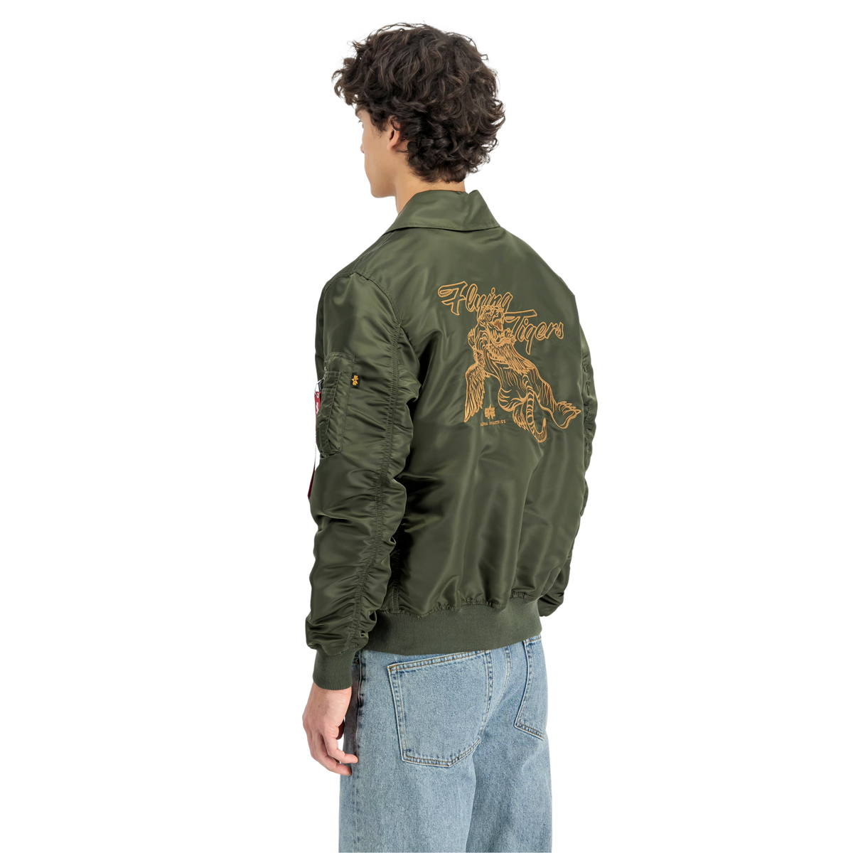 ALPHA INDUSTRIES - Flying Tiger CWU Light Bomber Jacket