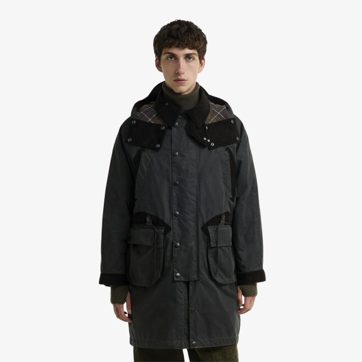 BARBOUR X NORBIT - Long Wax Jacket