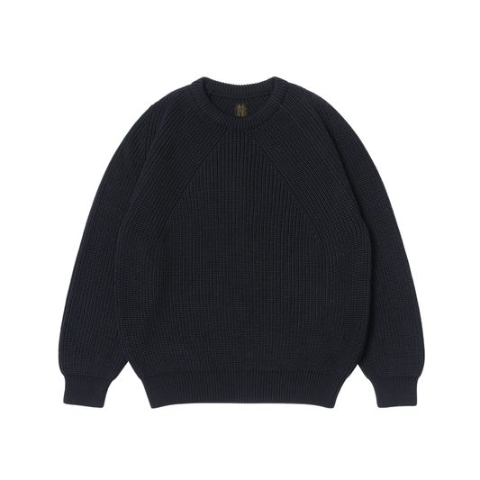 BATONER - Cotton Signature Crew Neck