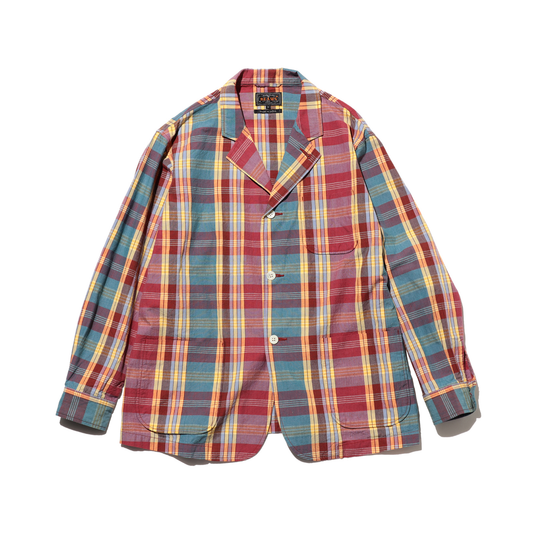 BEAMS+ - 4B Cuffs Heavy Madras Jacket