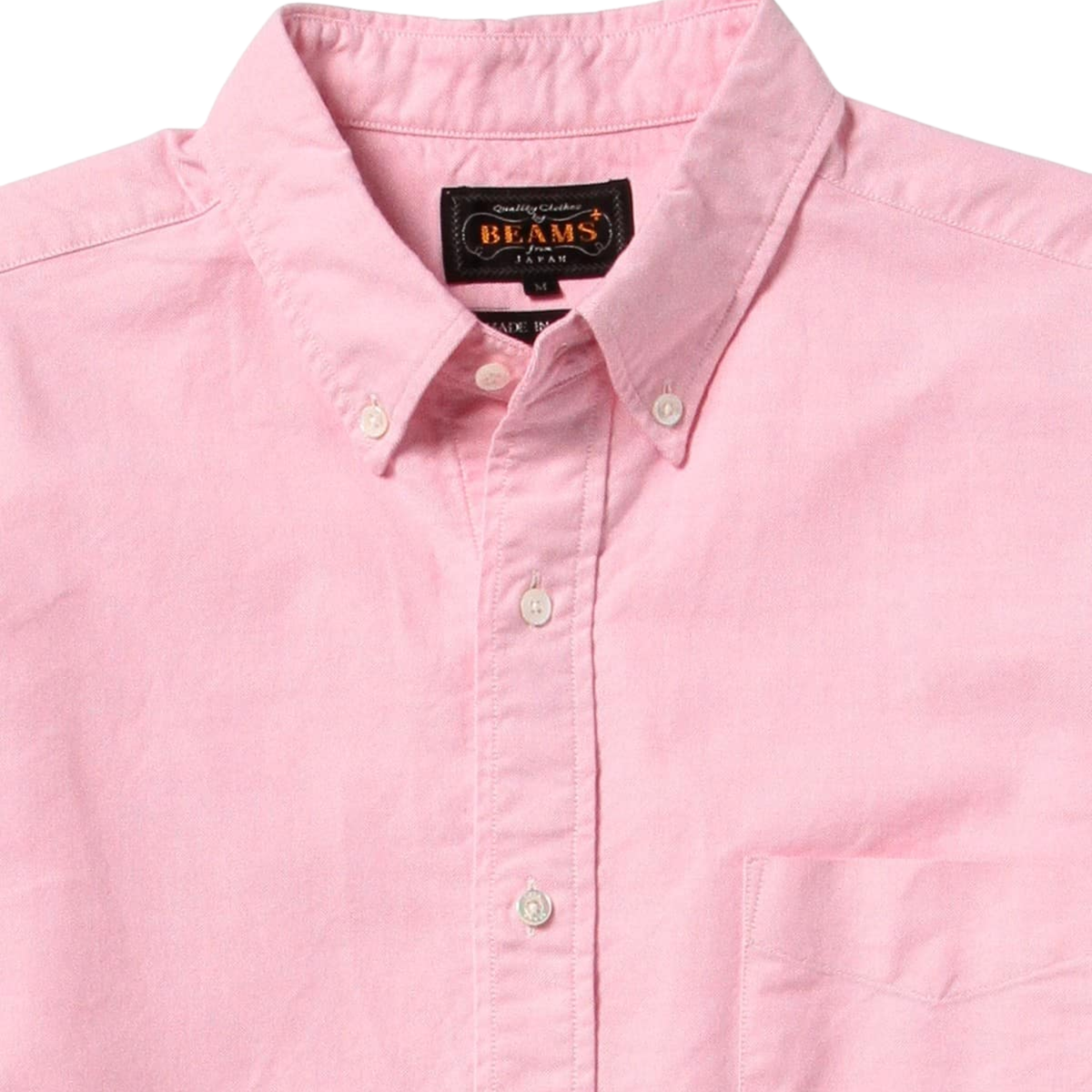 BEAMS+ - B.D. Oxford Shirt Pink