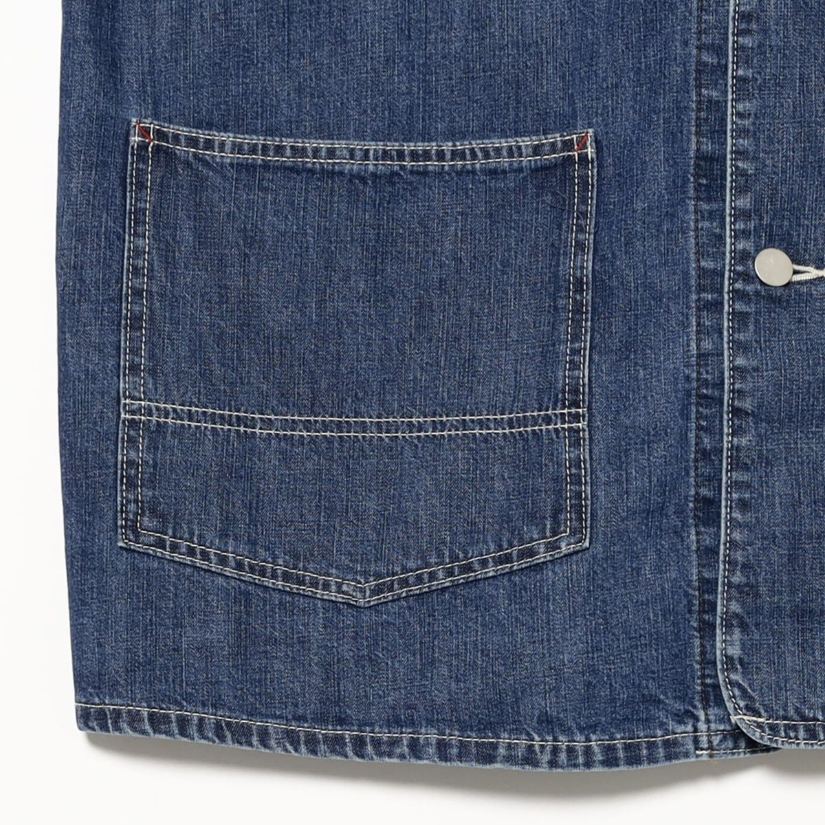 BEAMS BOY - W' S\S Denim Coverall Jacket