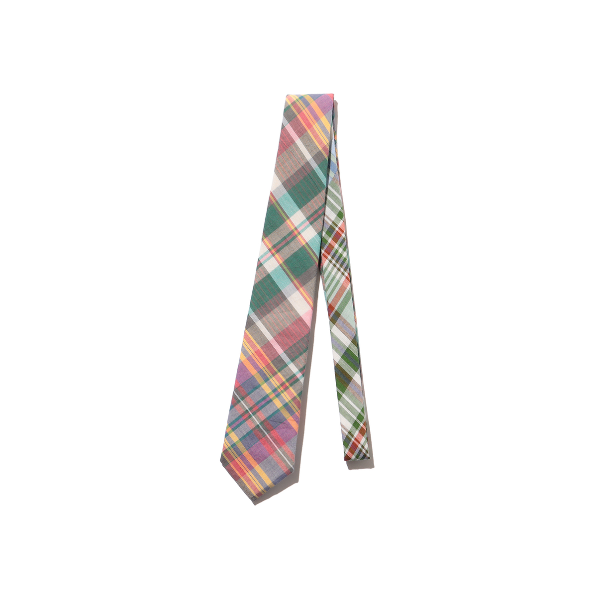 BEAMS+ - Madras Panel Tie
