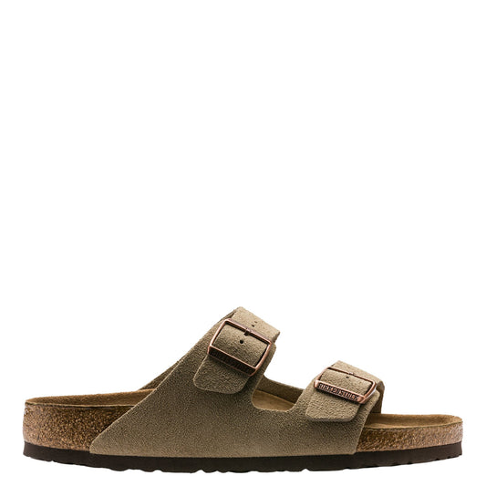 BIRKENSTOCK - Arizona SFB Suede Leather Taupe