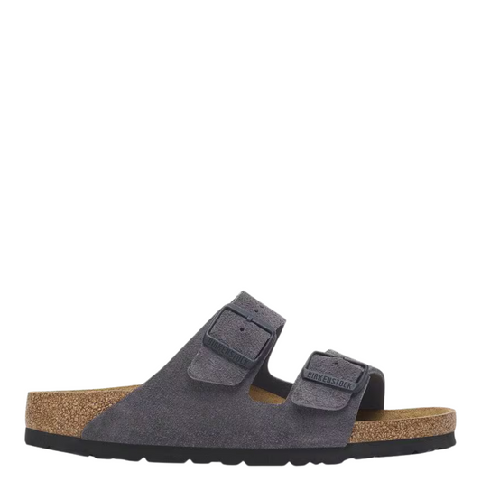 BIRKENSTOCK - Arizona Suede Velvet Grey