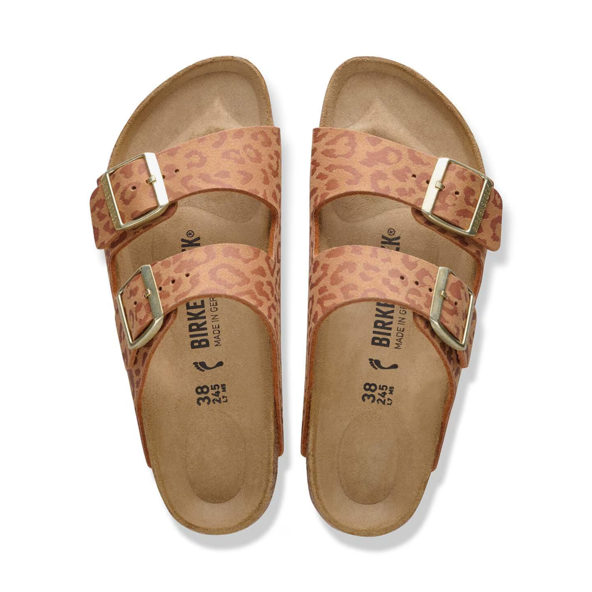 BIRKENSTOCK - Arizona Synthetic Leo Pecan