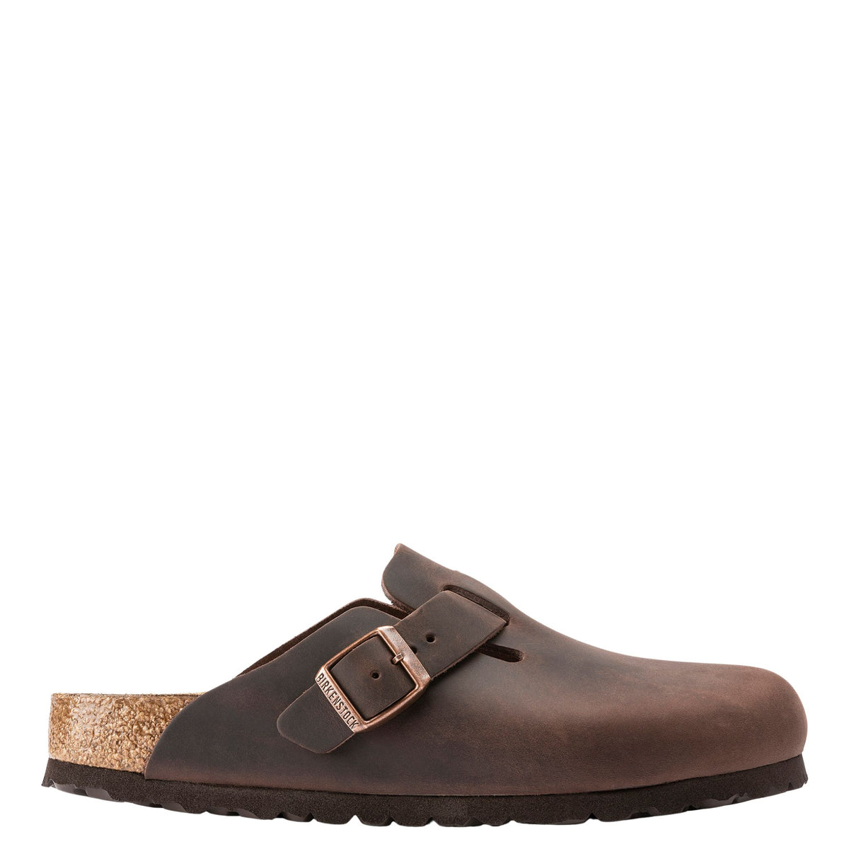 BIRKENSTOCK - Boston Oiled Leather Habana Narrow Fit