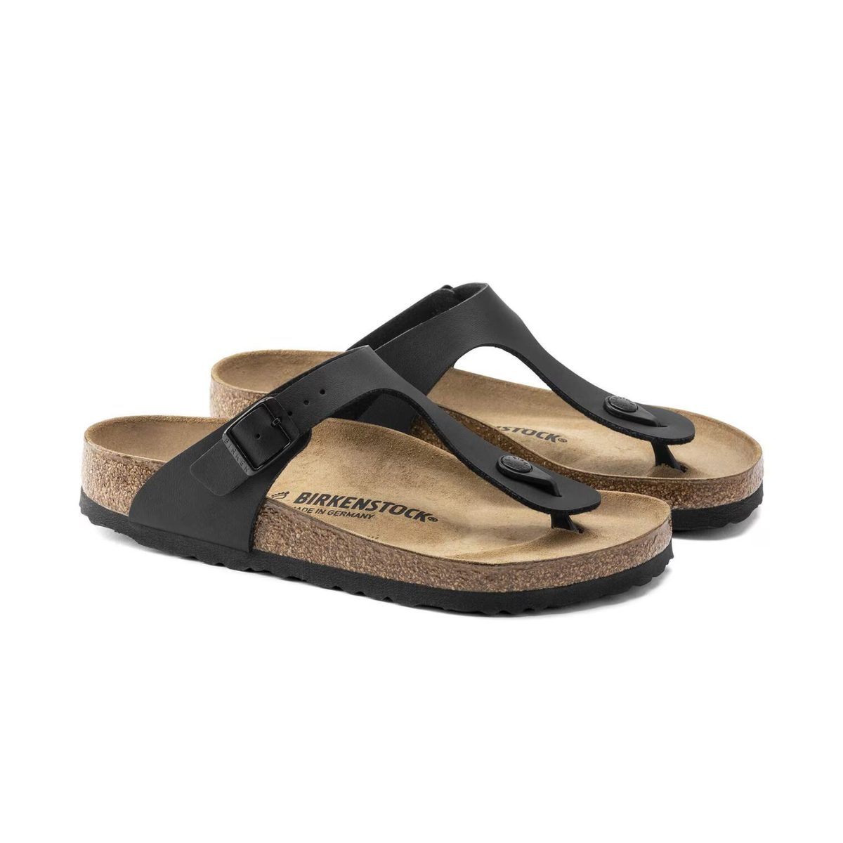 BIRKENSTOCK - Gizeh Birko Flor Black