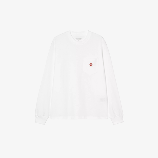CARHARTT WIP - W' L\S Pocket Small Heart T-Shirt