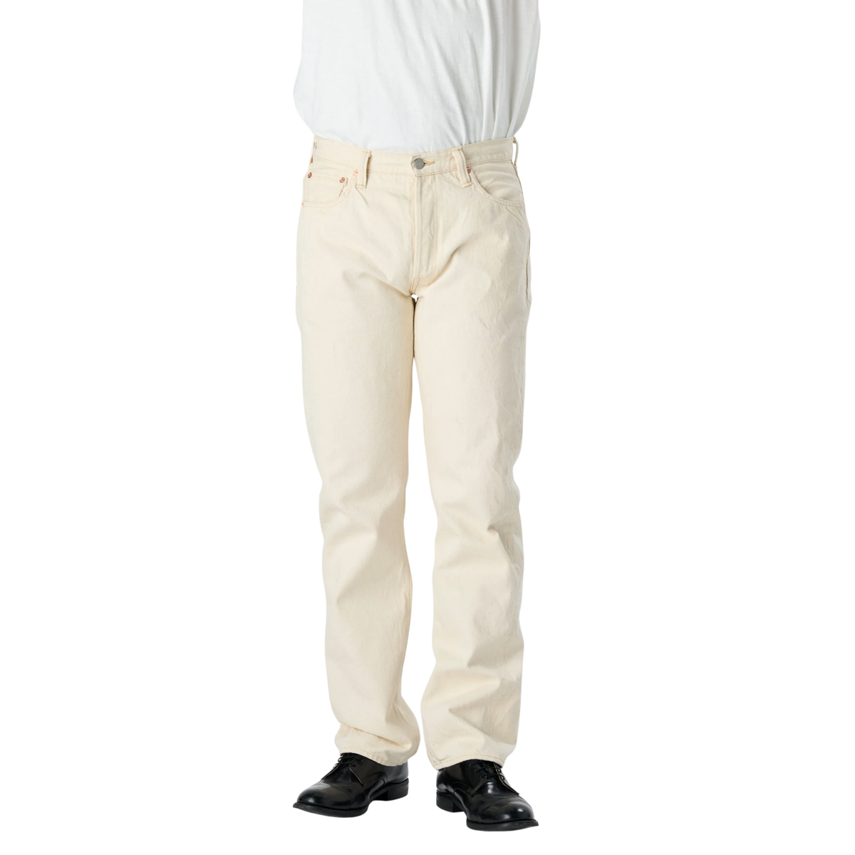 FULL COUNT - 1101EC "Ecru" Straight Denim