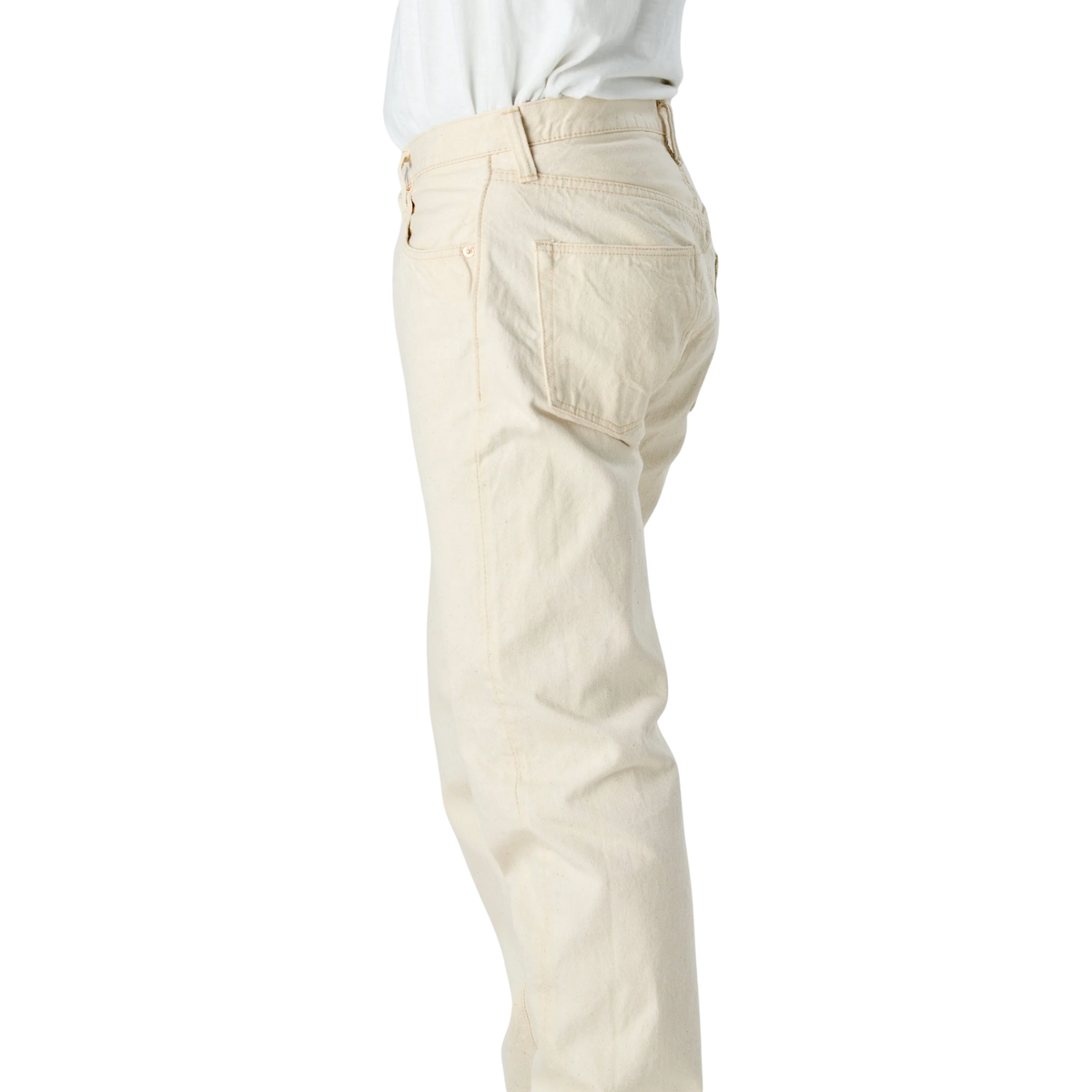 FULL COUNT - 1101EC "Ecru" Straight Denim