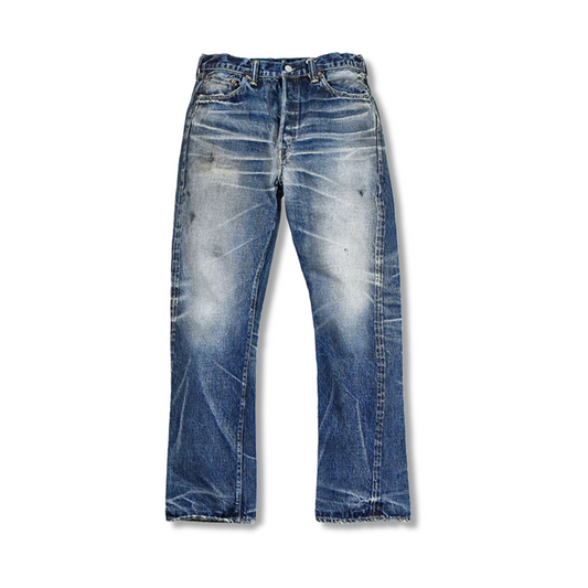 FULL COUNT - 1345-0105 "Fear of The Dark" Wide Denim