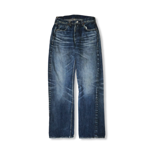 FULL COUNT - 1345-1101 "More Than Just Fear" Straight Denim