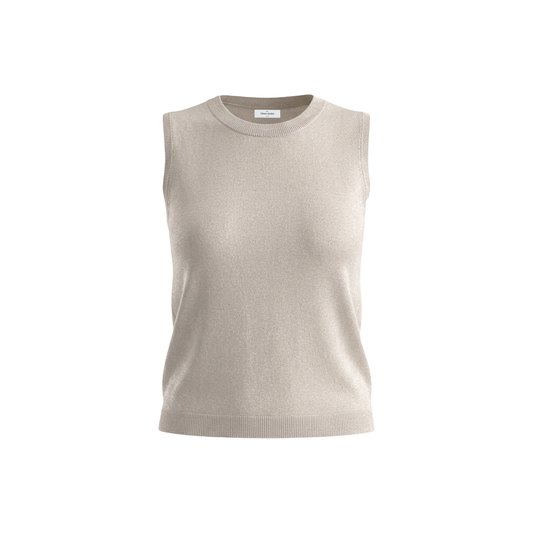 GRAN SASSO - W' Lurex Sleeveless Top