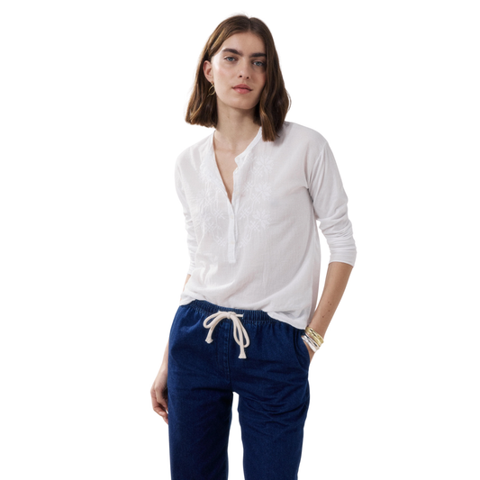 HARTFORD - W' L\S Tuanne Knitted T-Shirt