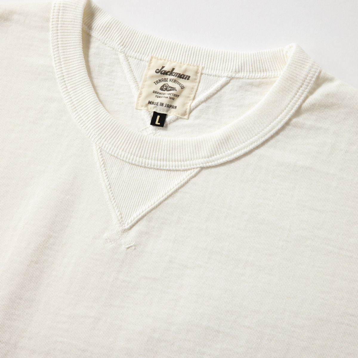 JACKMAN - Dotsume Rib L/S Crew
