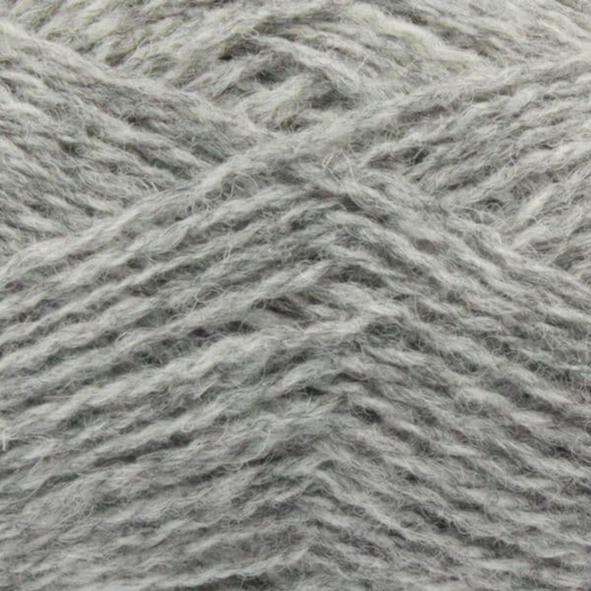 JAMIESON'S OF SHETLAND - Plain Saddle Shoulder Brushed Crew Neck Sweater