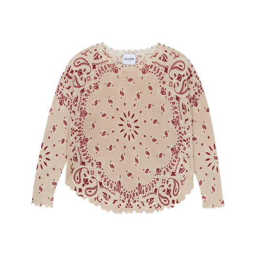 KUJTEN - W' Mela Bandana Bico Sweater