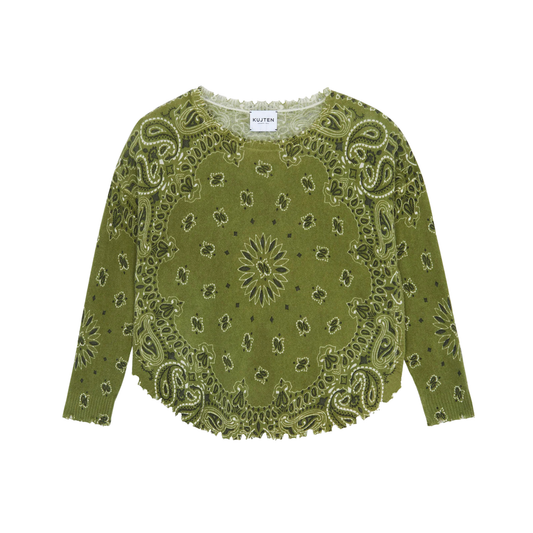KUJTEN - W' Mela Bandana Bico Sweater