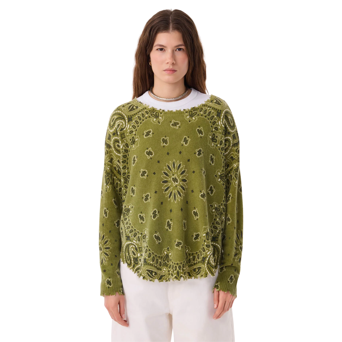 KUJTEN - W' Mela Bandana Bico Sweater