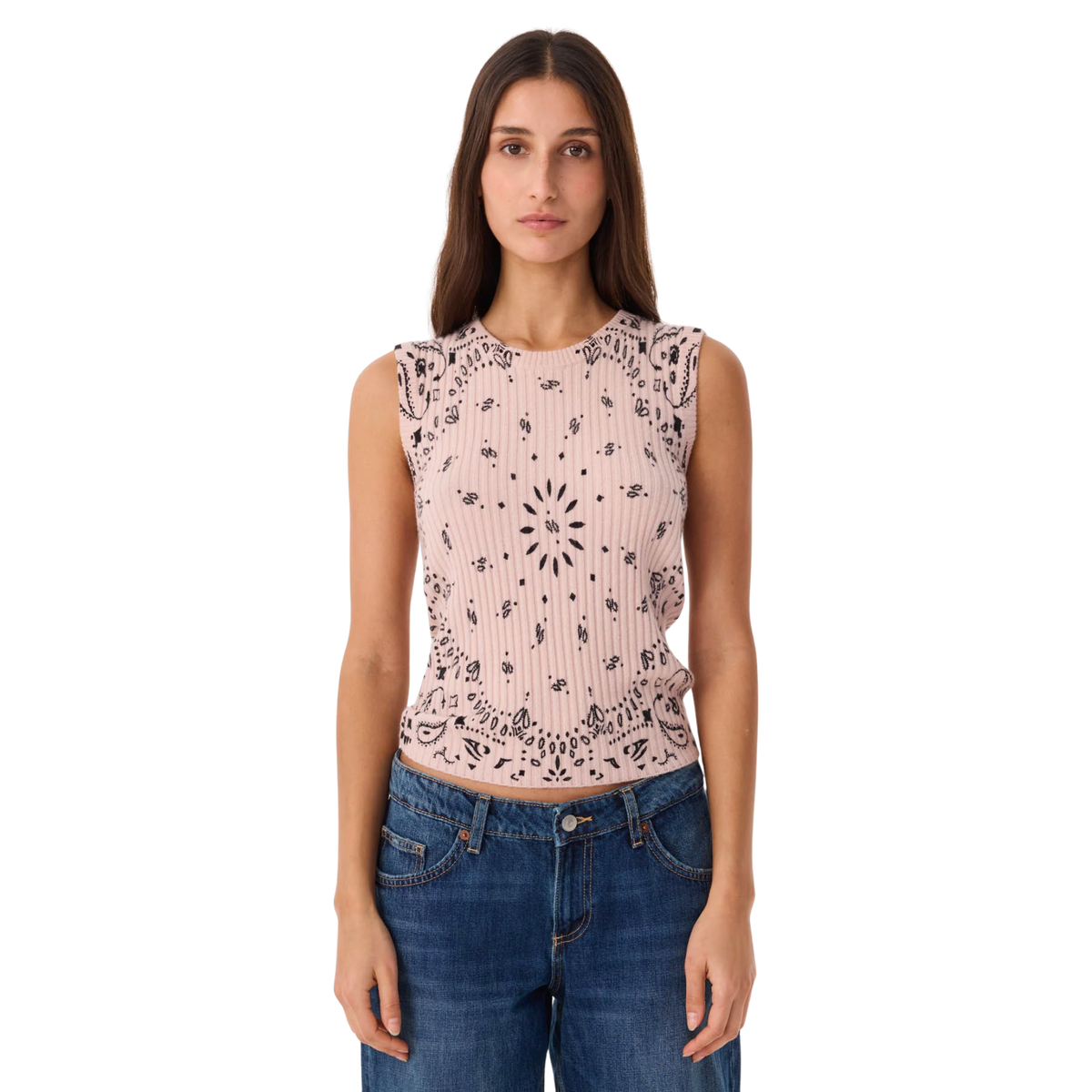 KUJTEN - W' Ribbi Bandana Tank Top