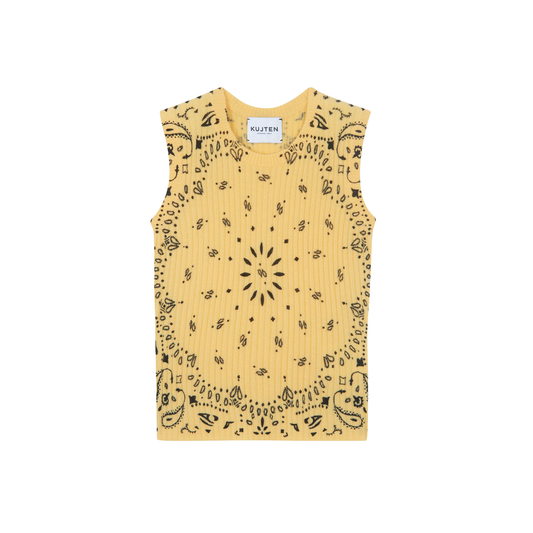KUJTEN - W' Ribbi Bandana Tank Top