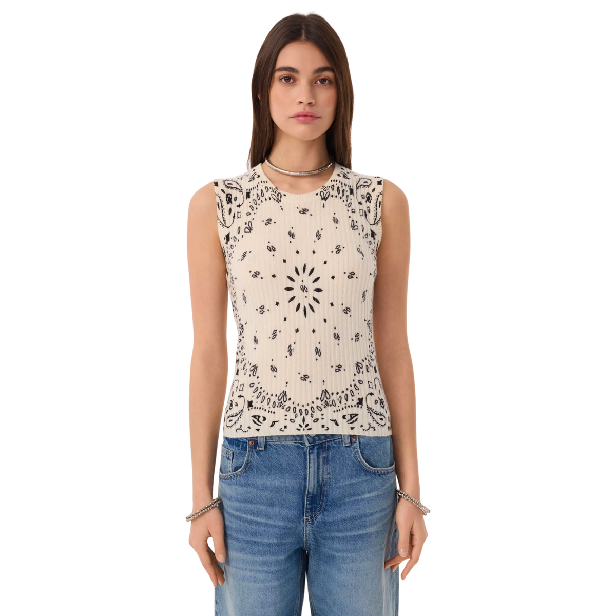 KUJTEN - W' Ribbi Bandana Tank Top