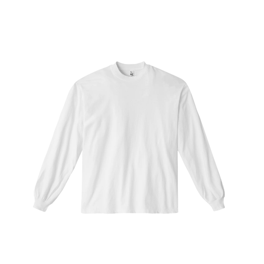 LOS ANGELES APPAREL - 6.5oz Long Sleeve Garment Dye Crew Neck T-Shirt