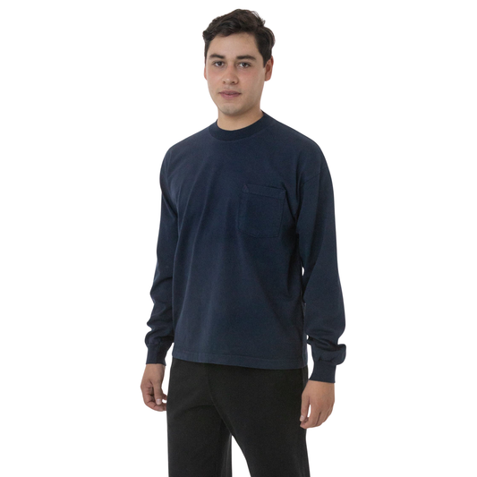 LOS ANGELES APPAREL - 8.5oz Heavy Jersey Long Sleeve Boxy Work Shirt