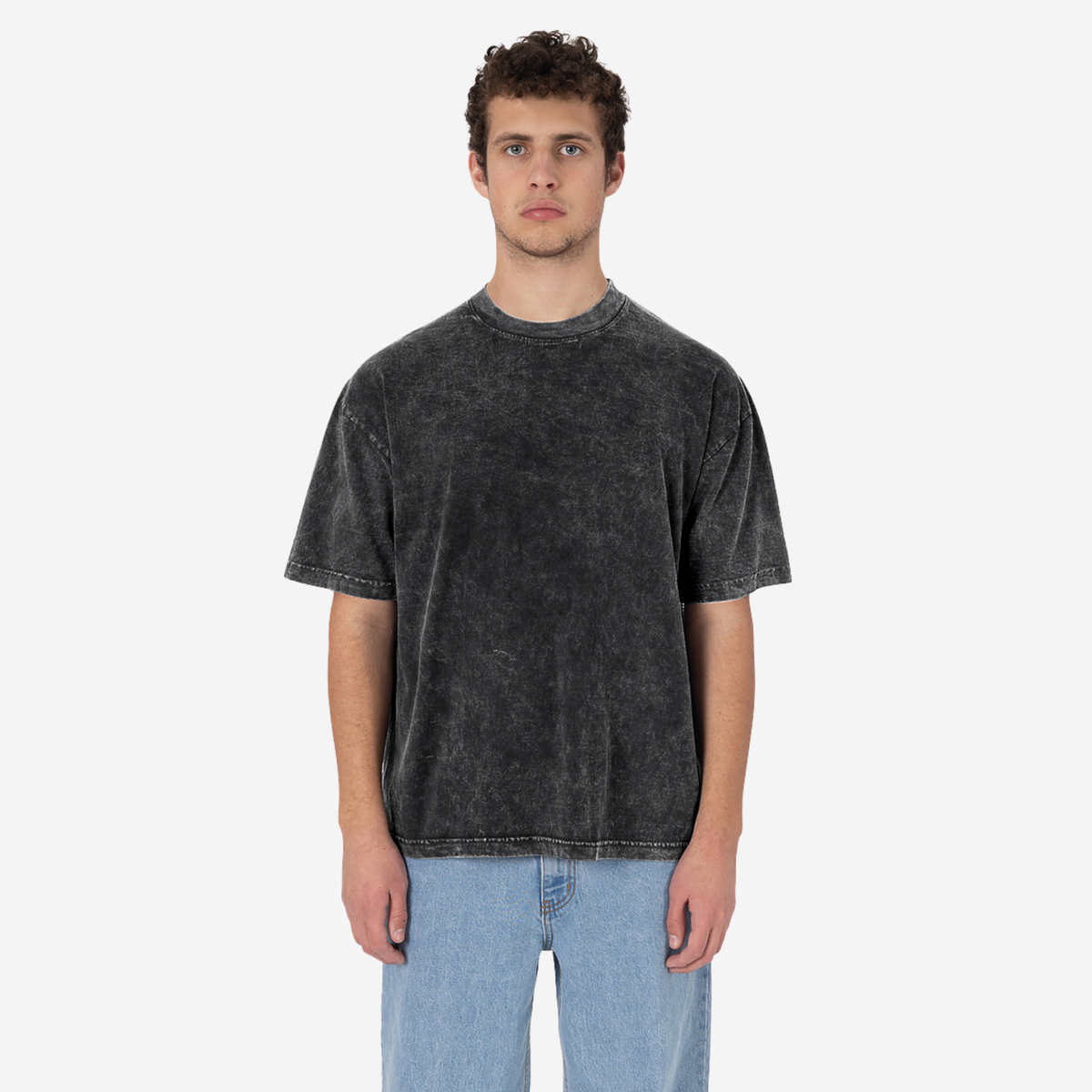 LOS ANGELES APPAREL - S\S 6.5oz Garment Dye Crew Neck T-Shirt