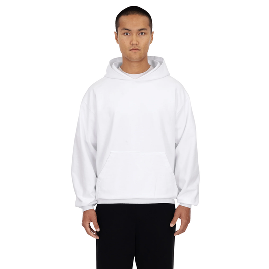 LOS ANGELES APPAREL - Long Sleeve Garment Dye French Terry Pullover Hoodie