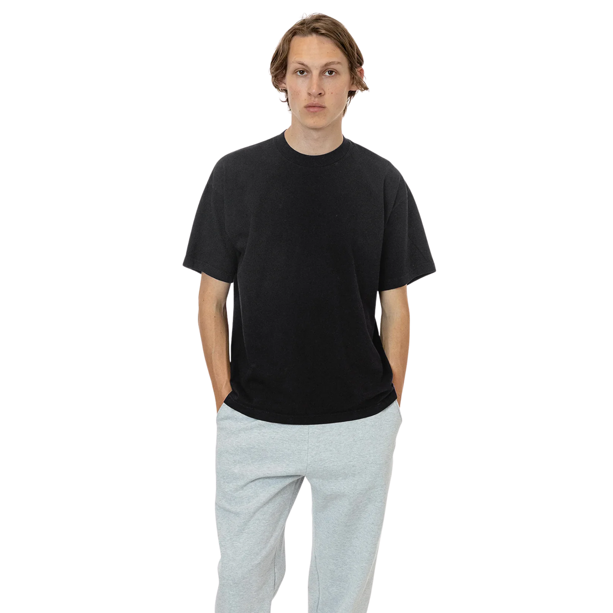 LOS ANGELES APPAREL - 6.5oz Garment Dye Crew Neck T-shirt